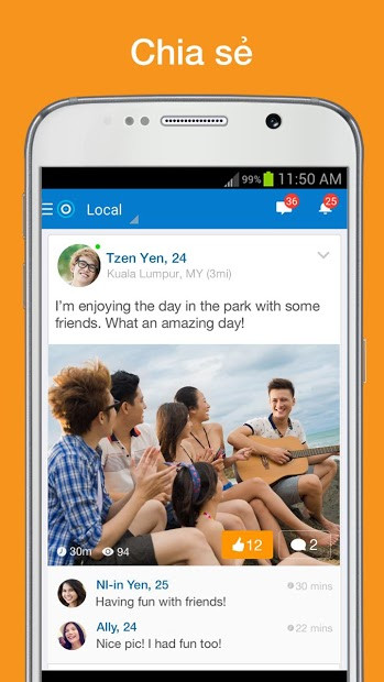 Screenshots SKOUT - Ứng dụng trò chuyện, gặp gỡ, kết bạn bốn phương