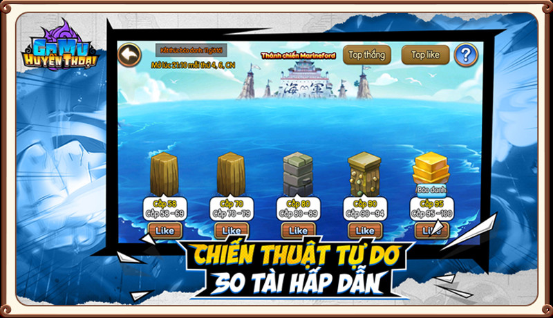 Screenshots Tải GOMU Huyền Thoại trở lại - Hành trình đi tìm kho báu hải tặc