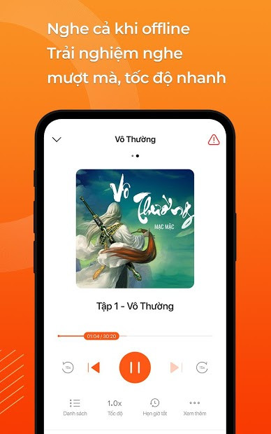 Screenshots TuneFM - Nghe Radio &amp; Audio Truyện