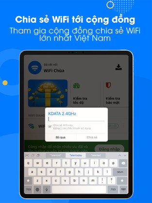 Screenshots WiFi Chùa - Ứng dụng truy cập WiFi miễn phí