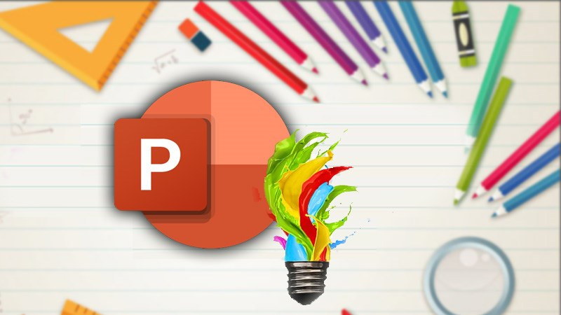 Slide PowerPoint với hình nền đẹp