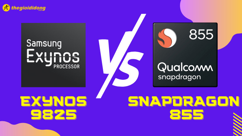 So sánh chip Exynos 9825 vs Snapdragon 855, bắt kịp đẳng cấp ?