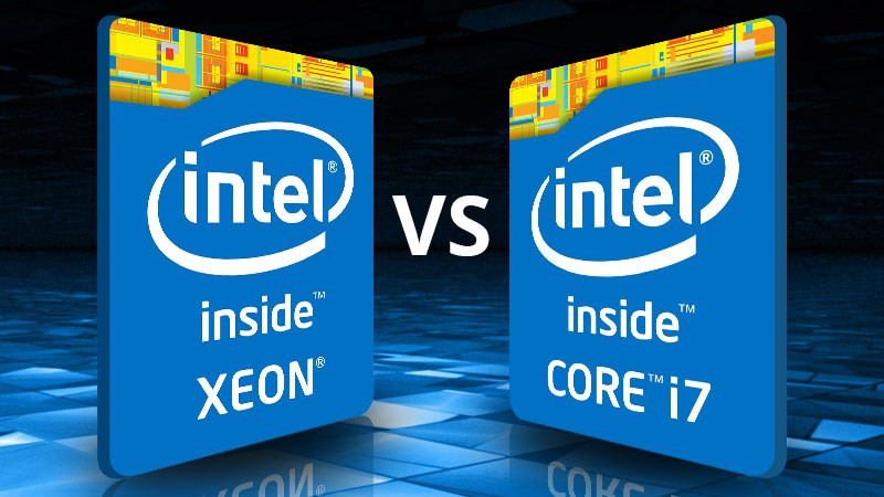 So sánh Intel Xeon và Core i