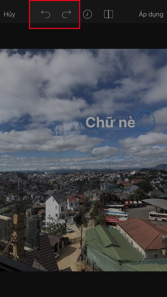 Sử dụng công cụ quay lại