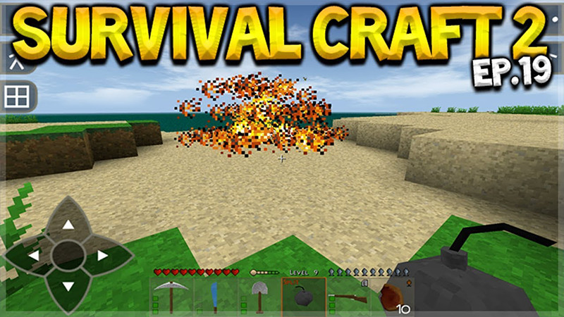 SurvivalCraft 2 y&ecirc;u cầu bạn x&acirc;y nh&agrave;, chế tạo vũ kh&iacute; để trốn tho&aacute;t v&agrave; ti&ecirc;u diệt lũ zombie