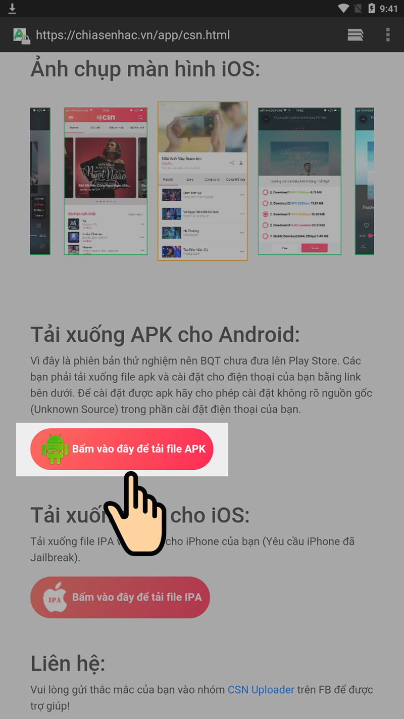 Tải app chiasenhac.vn