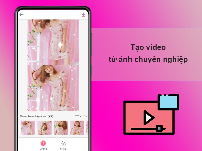 Tạo video từ ảnh chuyên nghiệp