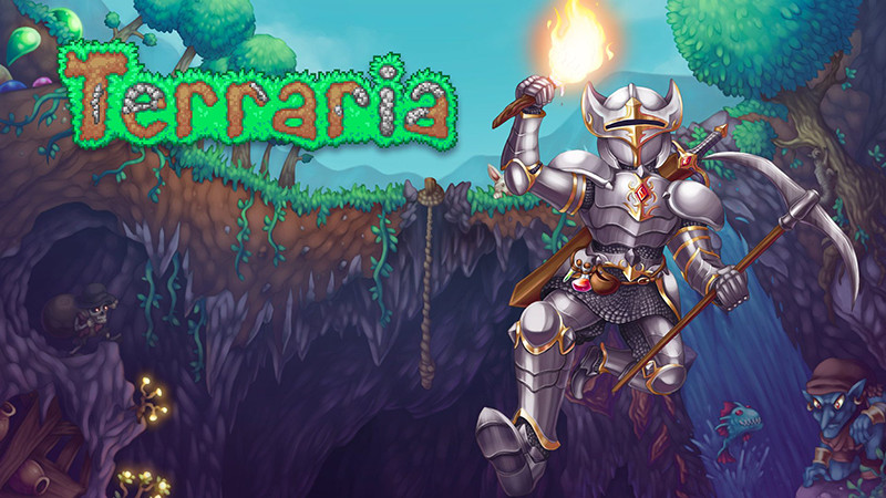 Terraria c&oacute; hơn 400 loại vũ kh&iacute;, c&ugrave;ng nhiều trang bị đặc biệt