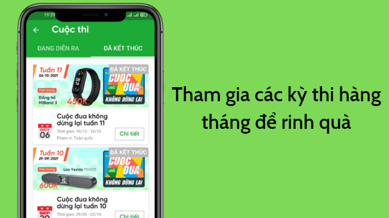 Tham gia c&aacute;c cuộc thi tiếng Anh h&agrave;ng th&aacute;ng để rinh qu&agrave;