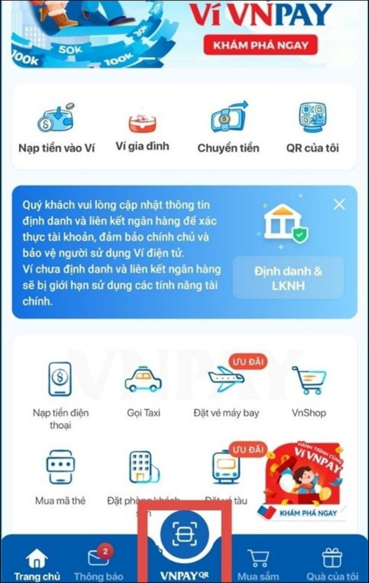 Thanh toán bằng VNPAY