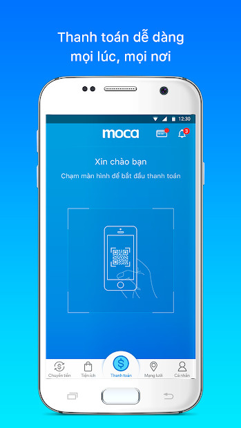 Thanh toán hóa đơn tiện ích với Moca