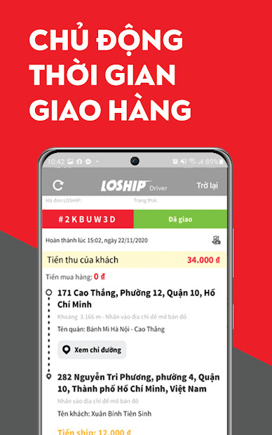 Theo dõi đơn hàng Loship