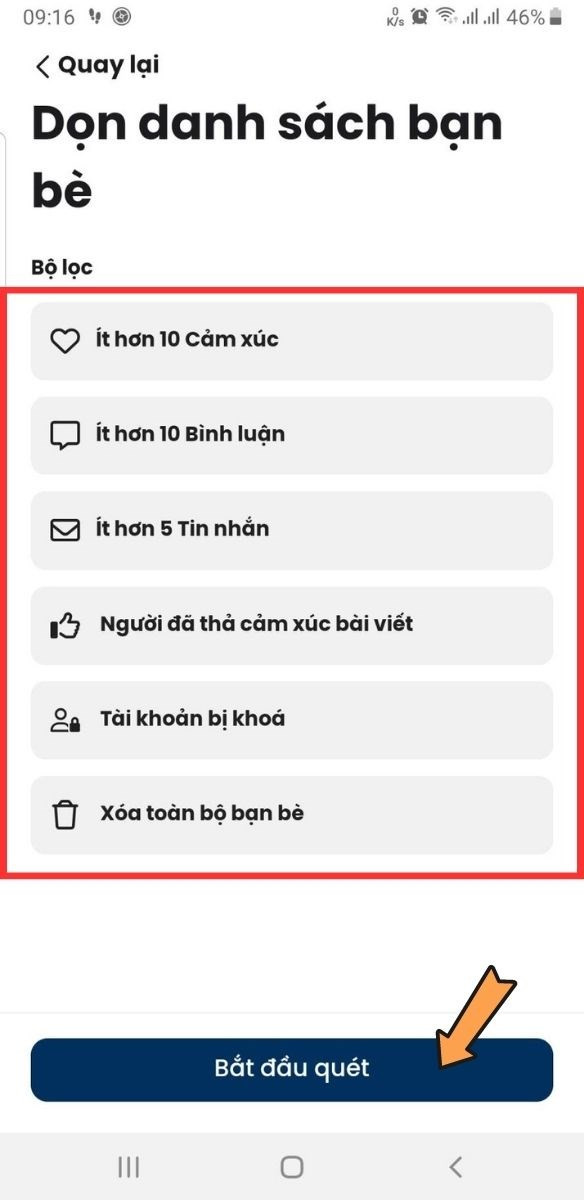 Hủy Kết Bạn Facebook Hàng Loạt Với Người Ít Tương Tác Dễ Dàng