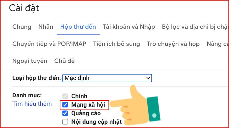 Tích chọn mạng xã hội