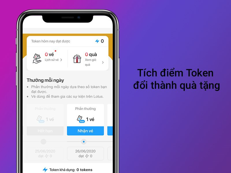 Tích điểm Token