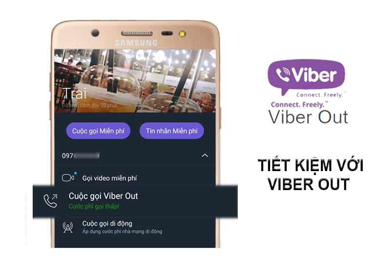 Tiết kiệm chi phí gọi đi nước ngoài với Viber Out