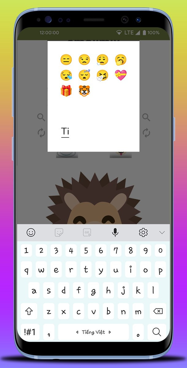 Tìm kiếm emoji