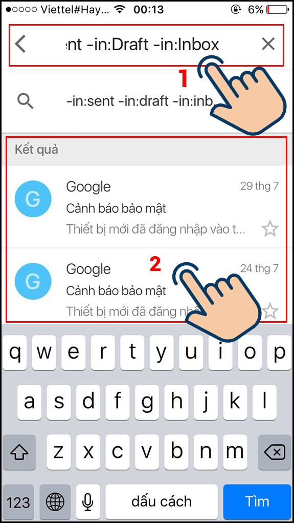 Tìm kiếm nâng cao trong Gmail