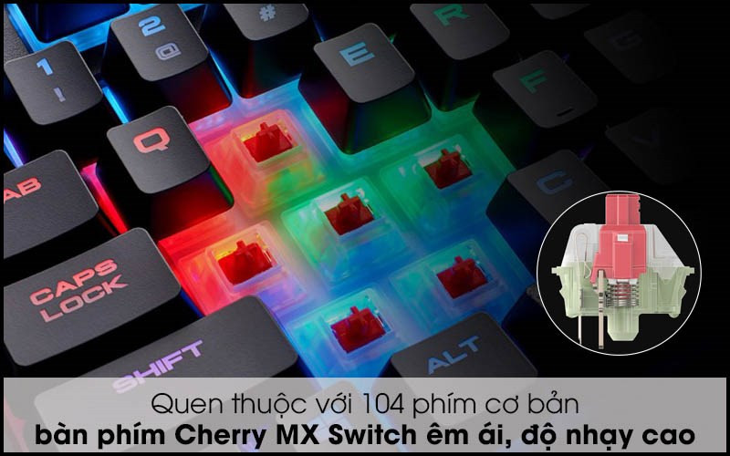 Top 6 Bàn Phím Cơ Gaming RGB Đỉnh Cao Cho Game Thủ