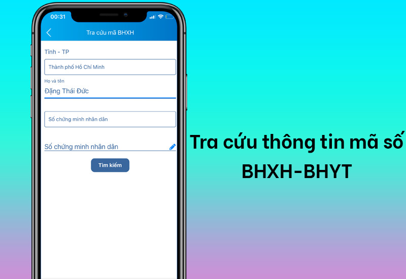 Tra cứu thông tin mã số BHXH