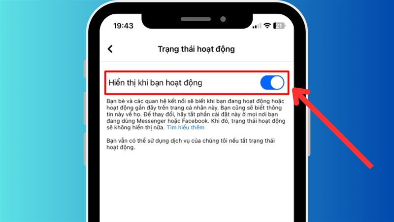 Treo nick Facebook bằng Messenger trên điện thoại (bước 4)