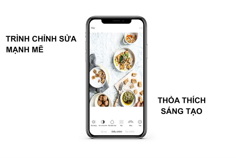 Tr&igrave;nh sử ảnh mạnh mẽ, tối ưu