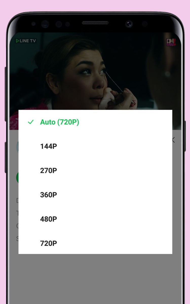 Tùy chỉnh chất lượng xem video trên LINE TV