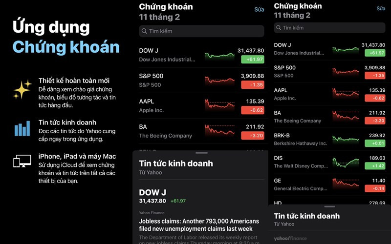 Ứng dụng Chứng khoán (iOS)