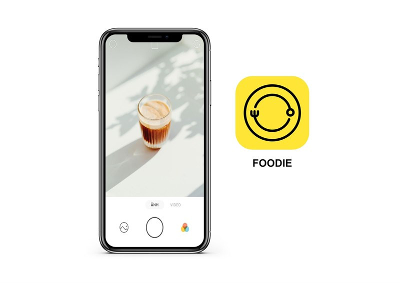 Ứng dụng Foodie chụp ảnh món ăn