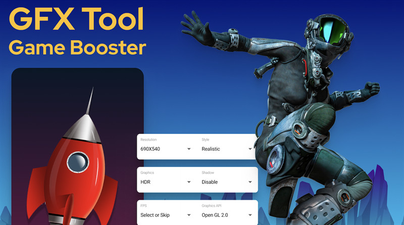 Ứng dụng GFX Tool - Game Booster