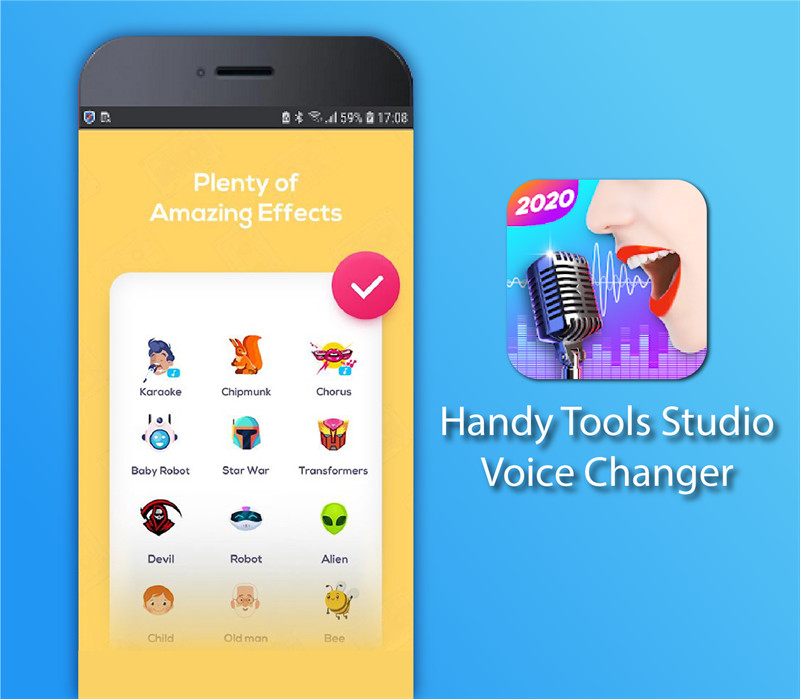 Ứng dụng Handy Tools Studio Voice Changer