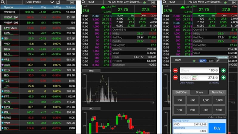 Ứng dụng HSC Trade