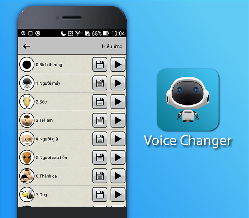 Ứng dụng Voice Changer