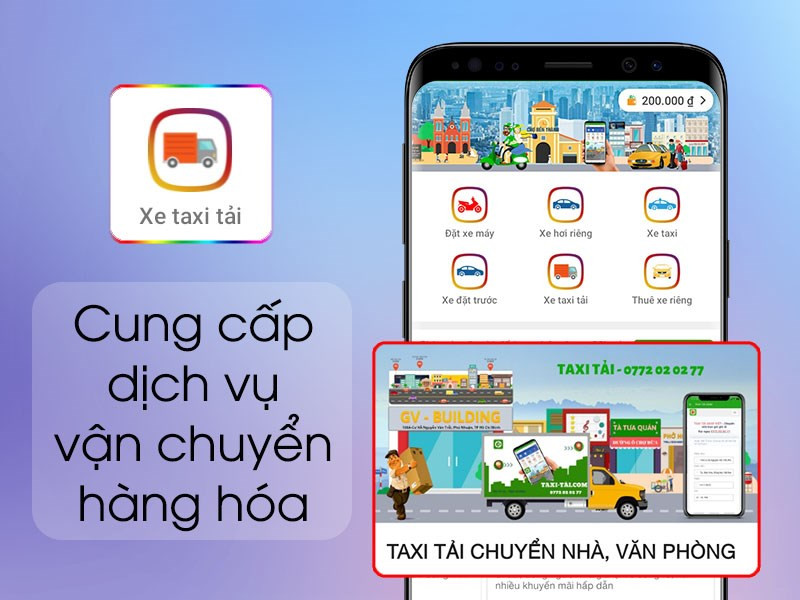 Vận chuyển hàng hóa với GV