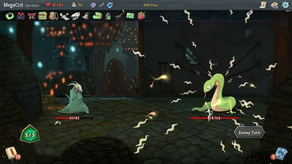 Ví dụ về thẻ bài trong Slay the Spire