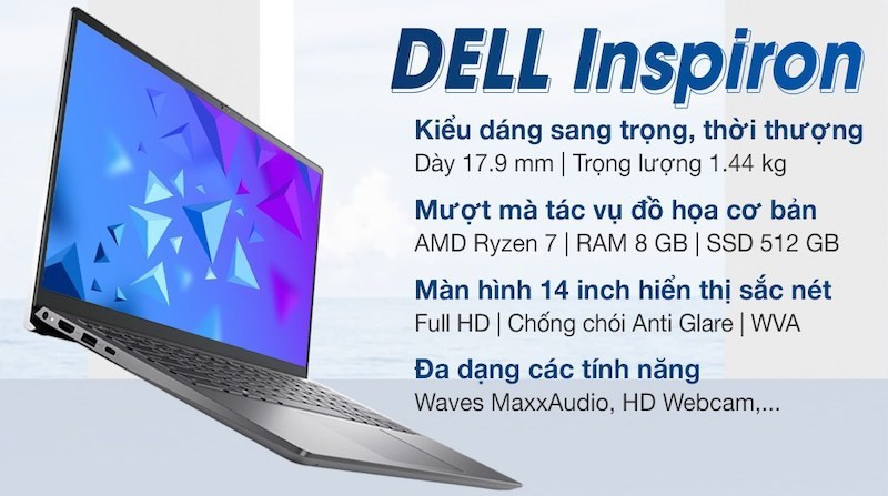 Top 9 Laptop Dell Mỏng Nhẹ, Cấu Hình Cao Chiến Game, Đồ Họa Mượt Mà