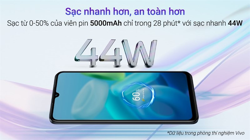 Vivo Y55 sạc nhanh