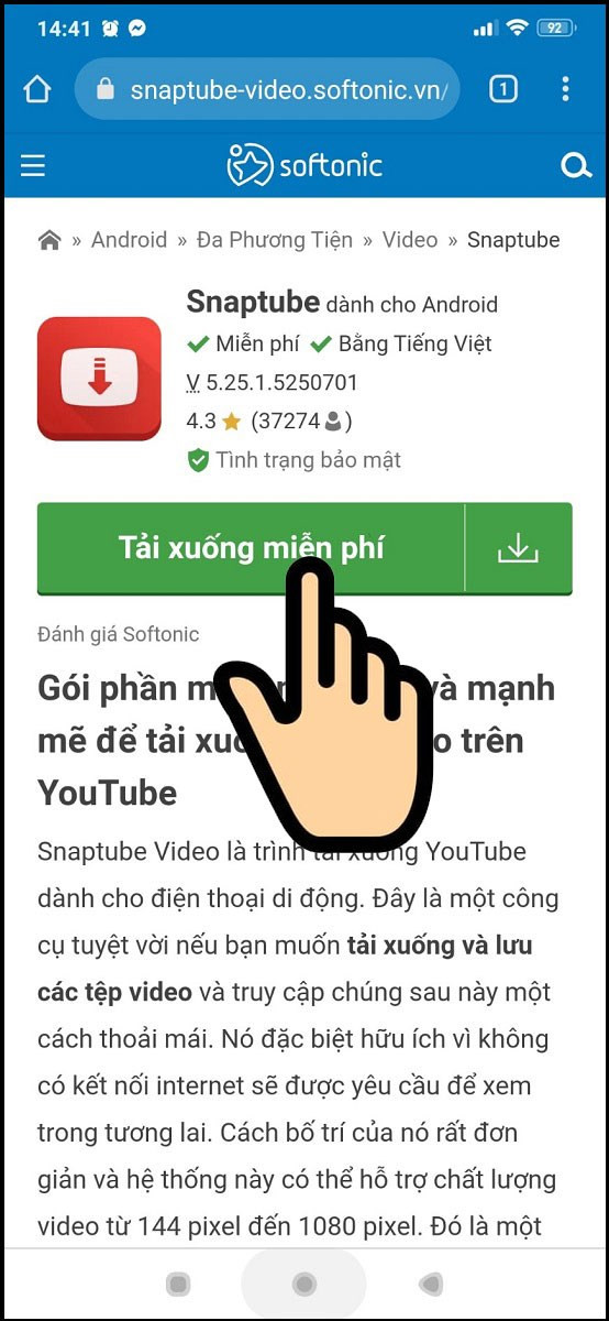 Hướng Dẫn Tải và Cài Đặt Snaptube APK Cho Android