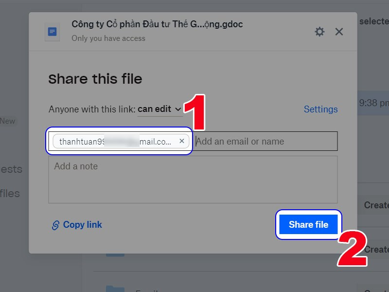 Hướng Dẫn Chia Sẻ File Dropbox Nhanh Chóng Trên Mọi Thiết Bị