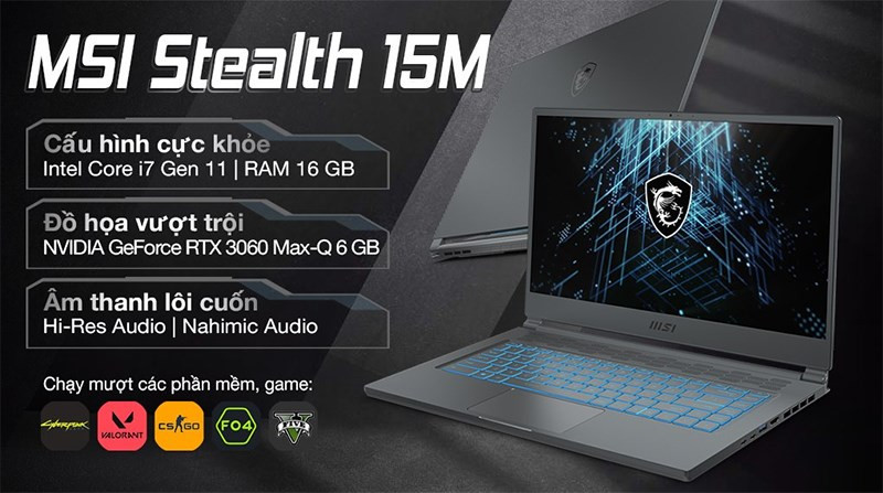 Top Laptop Đồ Họa và Chơi Game Mạnh Mẽ Nhất 2023