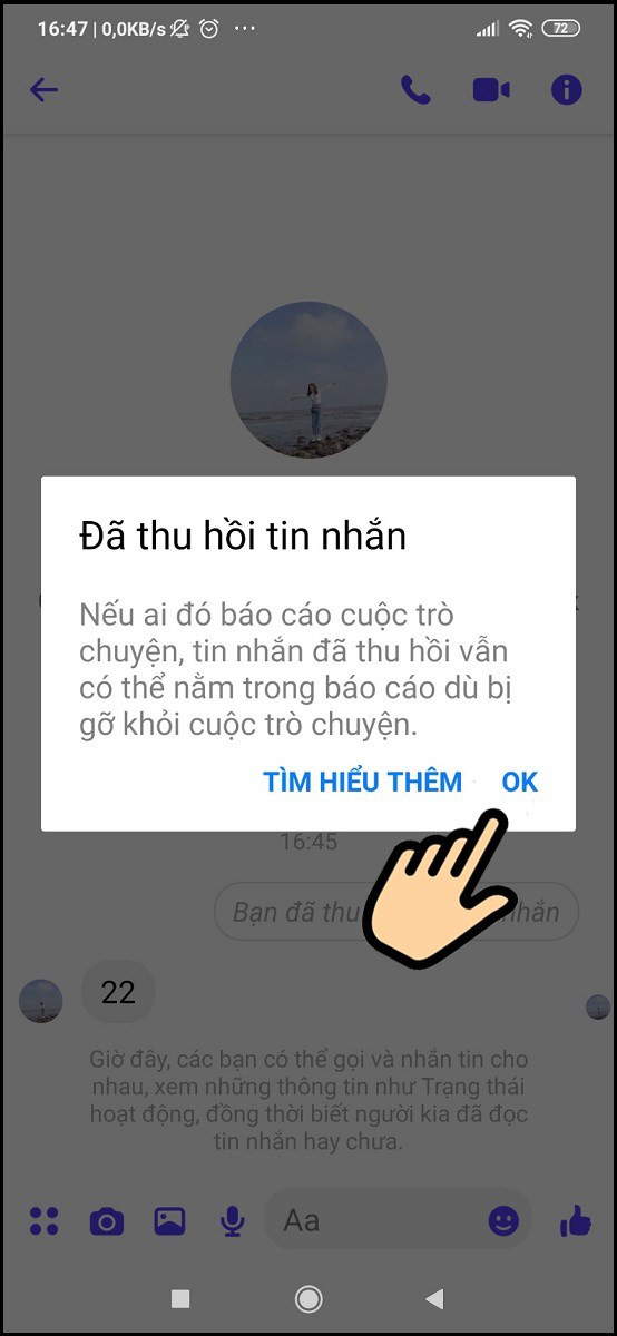 Hướng dẫn xóa tin nhắn Messenger cả hai bên trên điện thoại và máy tính