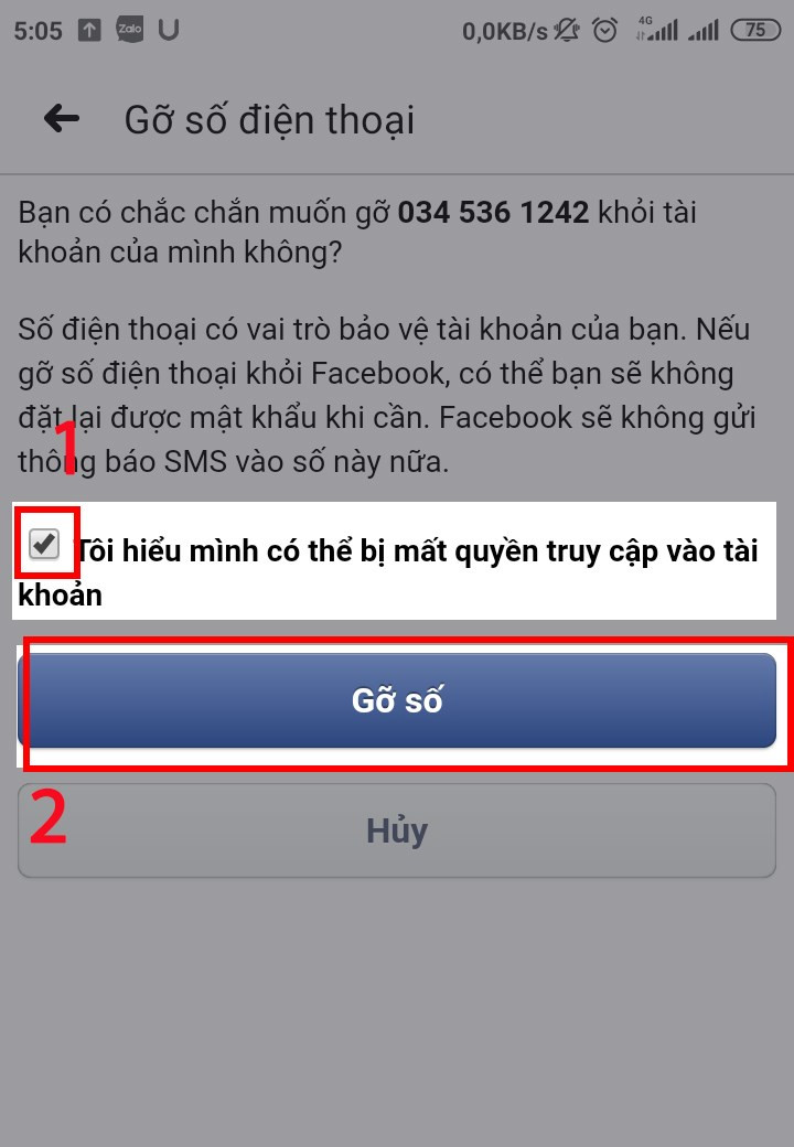 Hướng Dẫn Thêm, Đổi Và Xóa Số Điện Thoại Facebook Trên Điện Thoại và Máy Tính