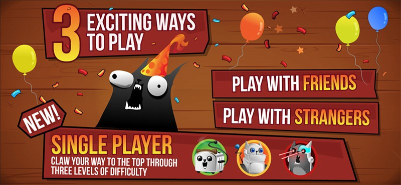 Khám Phá Thế Giới Bài Mèo Nổ Exploding Kittens Trên Điện Thoại