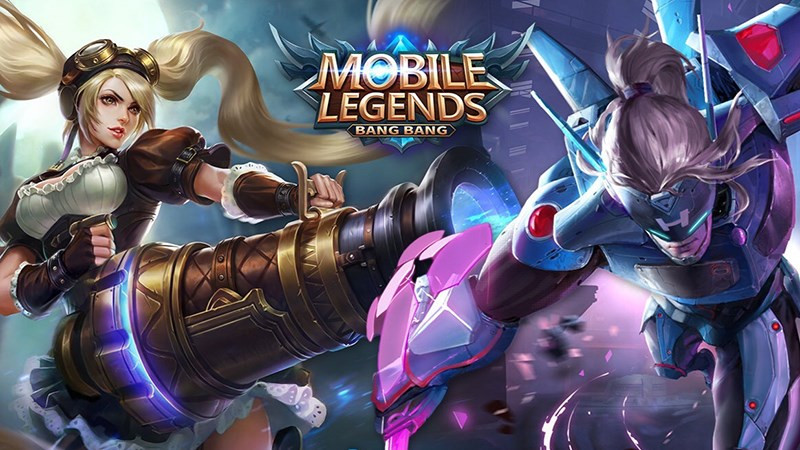 alt: Bản đồ Mobile Legends với 3 làn đường và các khu vực rừng