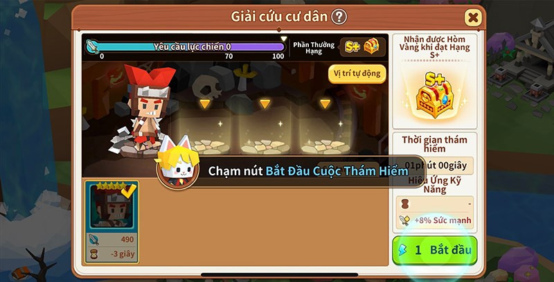 Alt: Giải cứu cư dân trong Fantasy Town