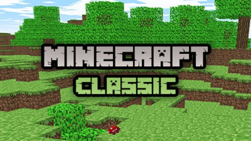 alt: Giao diện Minecraft Classic trên web