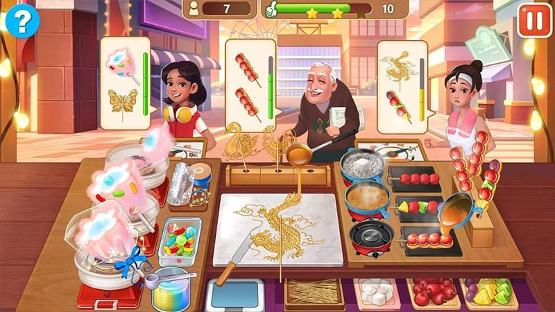 alt text: Breakfast Story, game tập trung vào việc chế biến các món ăn sáng.