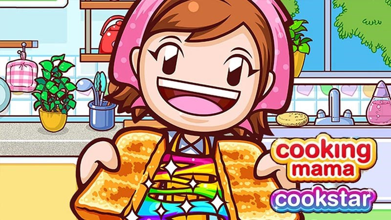 alt text: Cooking Mama, một tựa game nấu ăn kinh điển với hình ảnh Mama dễ thương.