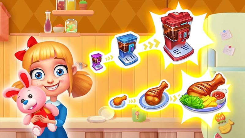 alt text: Crazy Chef, game nấu ăn với nhịp độ nhanh và nhiều thử thách.