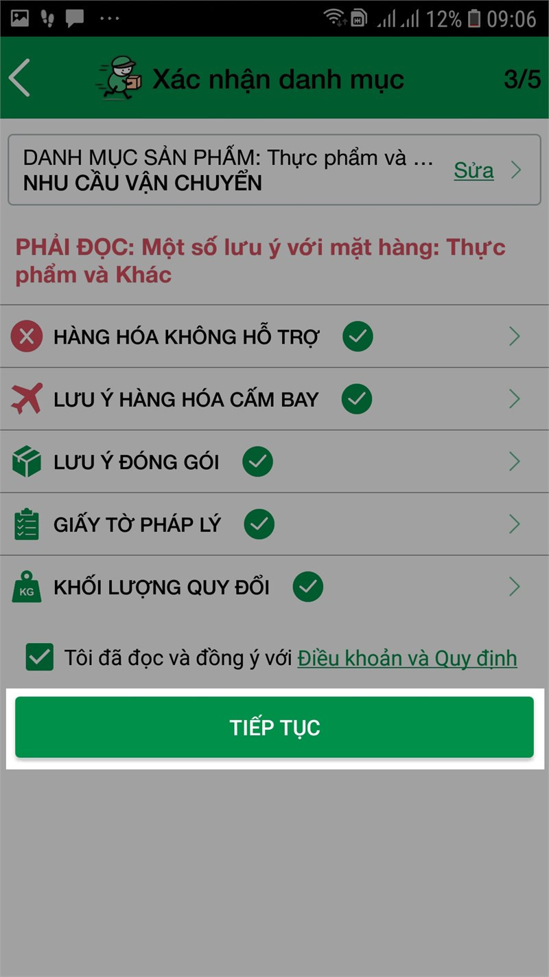 alt text: Cung cấp thông tin bổ sung cho tài khoản Giao Hàng Tiết Kiệm